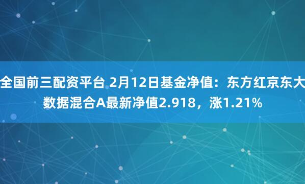 全国前三配资平台 2月12日基金净值：东方红京东大数据混合A最新净值2.918，涨1.21%